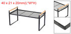 Kitchen Cabinet Shelf Organizer Wood Counter Rack Stackable Storage Holder