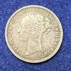 1881 Great Britain Victoria Silver Three Pence 0 925 Silver Coin