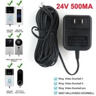 24v Power Supply Adapter Transformer W  26ft Wire Video Ring Doorbell 1 2 2 Pro