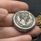 Lovely Ancient Roman Silver Coated Large Coin