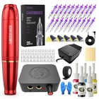 Complete Tattoo Kit - Rotary Tattoo Machine Pen  Cartridge Gun For Beginners  Pr