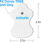 10 Pcs Durable Compatible With Omron Tens Unit Replacement Pads 5pairs Replaceme