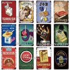 Vintage Tobacco Metal Tin Signs Cigarette Metal Wall Decoration  Advertising P