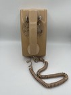 Western Electric Bell System  Rotary Wall Mount Telephone Beige  untested 