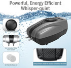 All-in-one Pond Aerator Kit  Adjustable Air Pump With Tubing   Air Stones