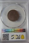 1850 Braided Hair Half Copper Cent - Pcgs Au53