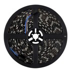 Waterproof 5m 300leds 5050 Smd Rgb Led Strip Light Black Pcb ir Remote 12v Power