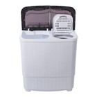 Portable Twin Tub Washing Machine 14 3lbs Washer Semi-automatic Electric