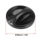 3pcs Timer Knobs Range Replacement Knobs Time Control Knob Round D Shape Shaft