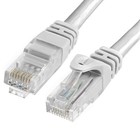 10 X Cat 6 Patch Cord White Cat6 Cable Ethernet Rj45 Connectors Internet Wire