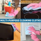 Microfiber Cleaning Cloth Set Of 50 Towel Rag Car Polishing Detailing No-scratch