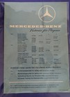 Vintage Original 1955 Mercedes Benz Victories For Progress Sm Poster Double Side