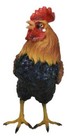 Rustic Western Proud Country Farm Colorful Chicken Rooster Figurine 5 25  Tall