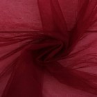 Threadart Premium Soft Tulle Fabric Bolt - 20 Yards By 54  Wide - Wine