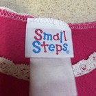 Vintage Girls Small Steps Size 3t Teddy Bear Heart Graphic Long Sleeve Top