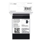 Ultra Pro Gaming Small Size Deck Protector Sleeves Pro Gloss Black - 60 Ct Pack