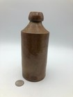 Beer Bottle E p  Shaw Wakefield Stoneware Bourne Denby Pottery Vintage Antique