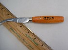 Nos Hyde Usa Tools 55300 Paris Curve Knife  3-1 4  X 9 16  Wood Handle  L-4015
