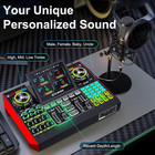 Podcast Equipment Bundle For 4 People  G10-bm800 Live Sound Card Audio Mixer Kit