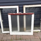 Antique Wooden Windows From 1909 Craftsman House
