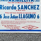 1984 El Toreo De Tijuana Bullfight Poster Mexico Cartel Size 24x18 Superior Beer