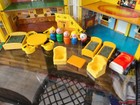 Vintage Fisher Price Play Family House 100  Complete  Box  Wood Figures 