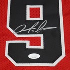 Dennis Rodman Autographed Chicago Bulls  red  91  Custom Jersey - Jsa