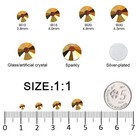 2880 Pcs Ss30 6 3-6 5mm Gold Flatback Rhinestones Bulk For Clothes Diy Decor