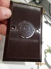Antique Bell Telephone Brown Bakelite Telephone Wall Connection Kit Nos