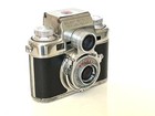 Bolsey Model C Unique 35mm Twin Lens Reflex Rangefinder  Case  Filters  Sunshade