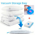 10 X Jumbo Vacuum Storage Bags Travel Space Saver Garment Seal Clothes Organizer