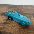Vintage Transogram Blue Slot Car Battery Operated 6    Length   Made In Usa