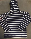 Hanna Andersson Sunsoft Terry Striped Hoodie Zip Jacket Sz 12   150 Cm  play 