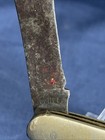 Robeson Shuredge Usa 521168 Vintage 2-blade Slipjoint Pocketknife Red orange