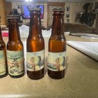 Vintage Souvenir Salt And Pepper Beer Shakers - Ks  Ia  Ny  Nj  Wa  Mo  Nd  Co