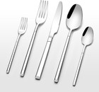 Silverware Set For 8  18 10 Heavy Duty Stainless Steel Flatware Set  40 Piece