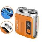 Mini Electric Smart Shaver     Dual Blade  Digital Display  Rechargeable Beard