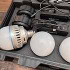 Nanlite Pavobulb 10c Rgbww Led Bulb 4-light Kit With Hard Case