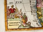 South America 1706 De La Feuille Antique Engraved Map 18th Century