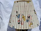 Disney  Mickey   Minnie Mouse  Nursery Lamp Nightlight Baby Pleated Shade