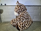 Ty Pluffies Tiptop Giraffe Plush Tan Brown Tylux Stuffed Beanie 2012 Used Lovey