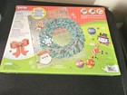 Perler Christmas Wreath Fused Bead Kit  4000 Beads   Super Pegboard  80-54396