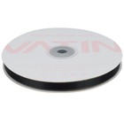 Double Faced Satin Ribbon 3 8 Inch Black With Gold Edge Continuous 50 Yards F   