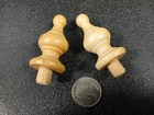 Lot Of 2 Wooden Finials  443