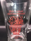 Vintage Oktoberfest Sidney Nebraska 1994 Heavy Glass Beer Pitcher Bar Tavern