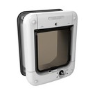 Closer Pets  Microchip Activated Medium Size Cat Door For Entry Control Of Up 