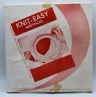 Vintage Bandwagon Knit-easy Method Circular Knitting Loom W Box Instructions