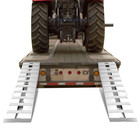 84   14  Aluminum Ramps 2 Pcs 6500lbs Car Trailer Truck Hook End Knife 1 Pair