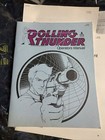 Original Rolling Thunder Atari Set Arcade  Video Game Manual