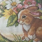 Orchidea Printed Needlepoint Canvas For Halfstitch Without Floss 24x30 Cm